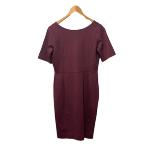 NWT Ann Taylor Petite Burgundy Women’s Dress Size 4- Soft & Strechy